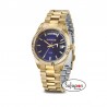 Reloj Duward dorado esfera azul D25429.15
