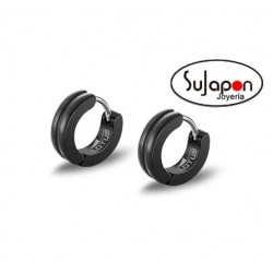 PENDIENTES LOTUS STYLE LS2156-4/2 ACERO, HOMBRE