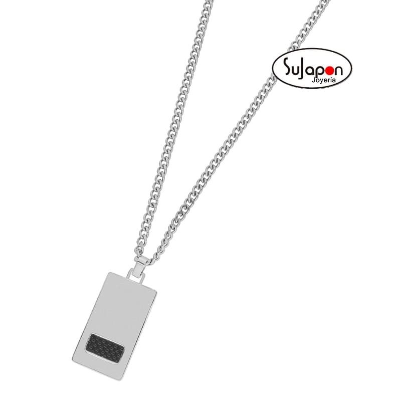 COLLAR CON COLGANTE DE ACERO DE MAREA