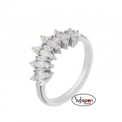 SORTIJA PLATA CIRCONITAS MAREA