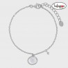 PULSERA PLATA CON PERLA DE MAREA