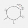 PULSERA PLATA PROFESIONES JUSTICIA