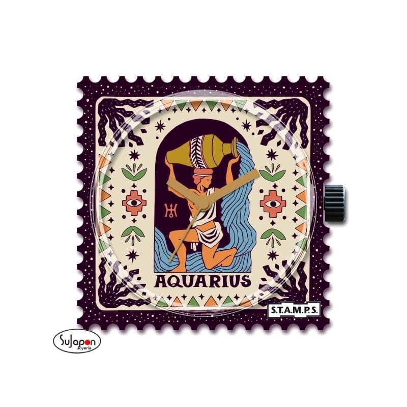 Reloj Stamps Aquarius