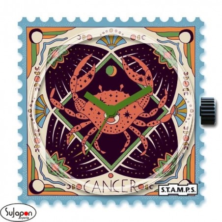 Reloj Stamps "Cancer"