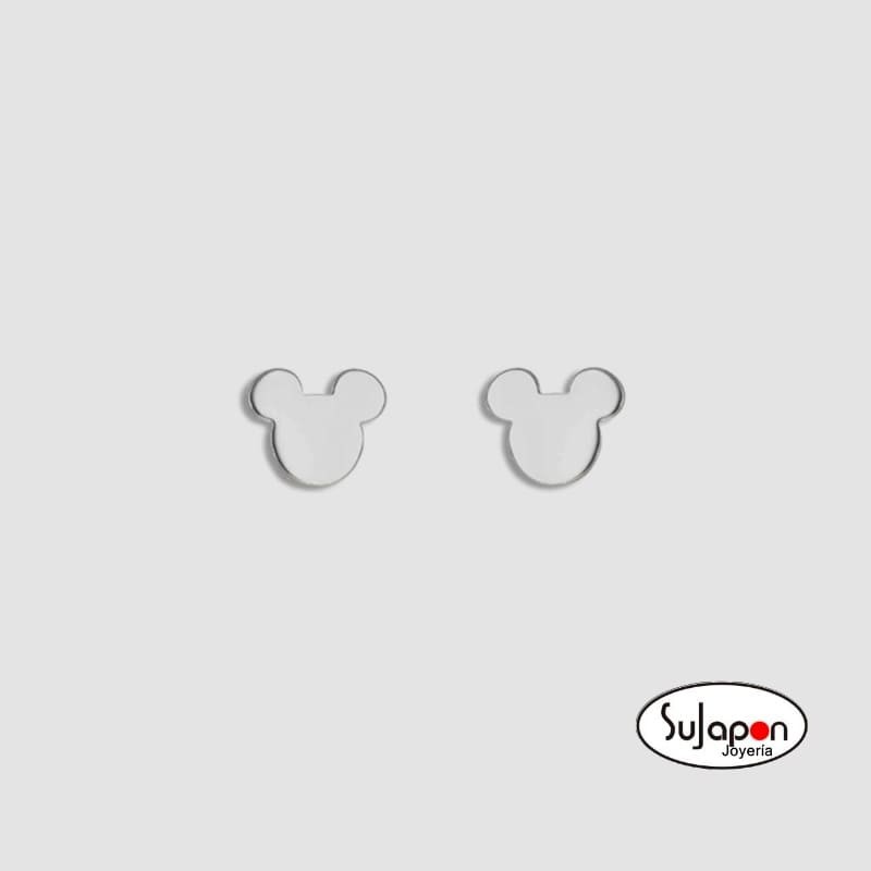 PENDIENTES DISNEY DE MICKEY MOUSE DE ACERO