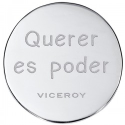 MEDALLÓN DE ACERO VICEROY PARTE DE ATRÁS