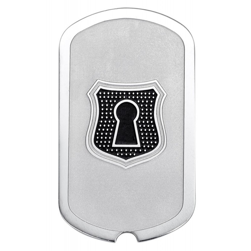 PLACA ACERO PARA COLGANTE VICEROY 