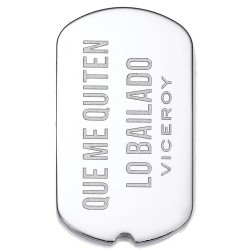 PLACA ACERO PARA COLGANTE VICEROY PARTE DE ATRÁS