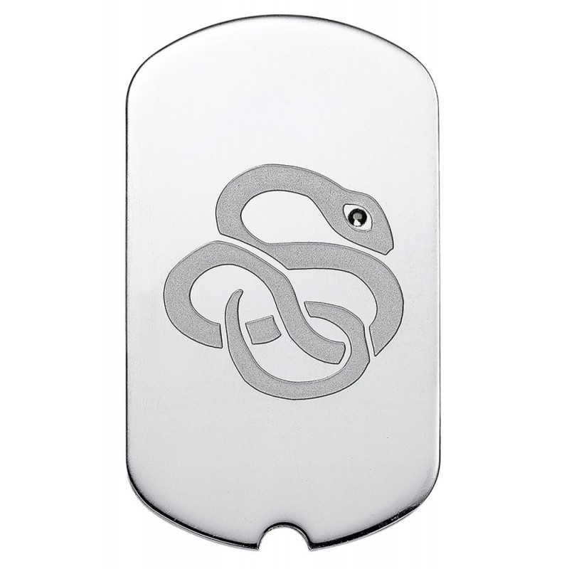 PLACA ACERO PARA COLGANTE VICEROY 