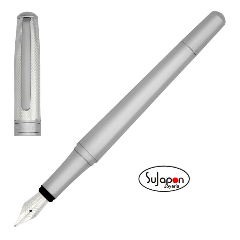 Pluma de Hugo Boss ESSENTIAL METAL SILVER