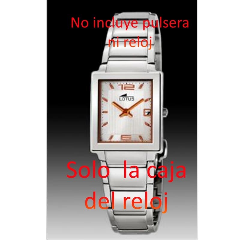 Caja de acero con cristal Lotus 9936/2