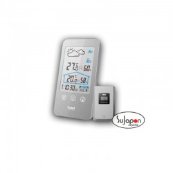 Estación meteoreológica con sensor exterior Sami, con reloj