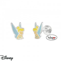 PENDIENTES DISNEY DE PLATA CAMPANILLA