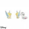 PENDIENTES DISNEY DE PLATA CAMPANILLA