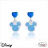 PENDIENTES DISNEY DE PLATA MICKEY AZULES