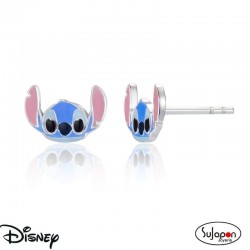 PENDIENTES DISNEY DE PLATA de STITCH