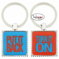 LLAVERO STAMPS PUT IT BACK