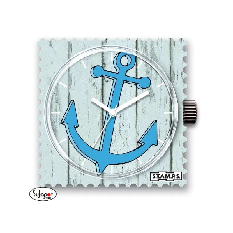 Reloj Stamps Anchor resistente al agua