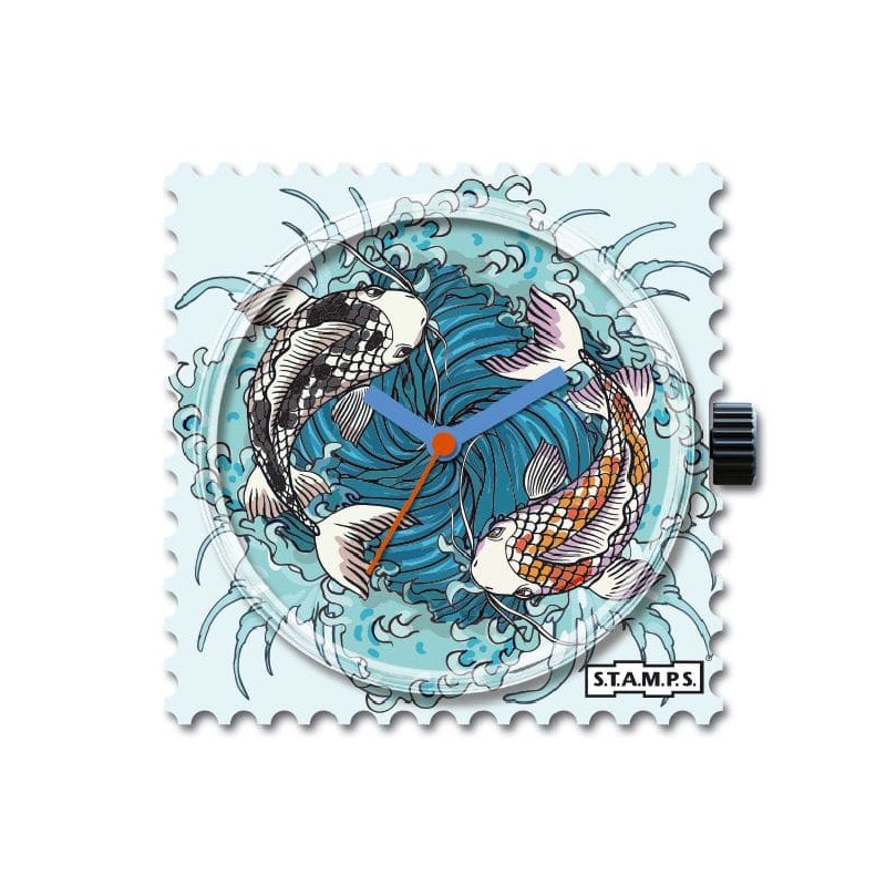 Reloj Stamps Koi