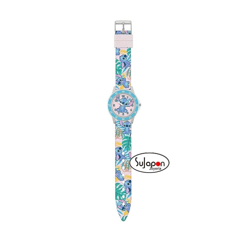 RELOJ DISNEY DE STITCH, ANALÓGICO