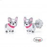 Pendientes Bulldog Baby rosca de La Petra