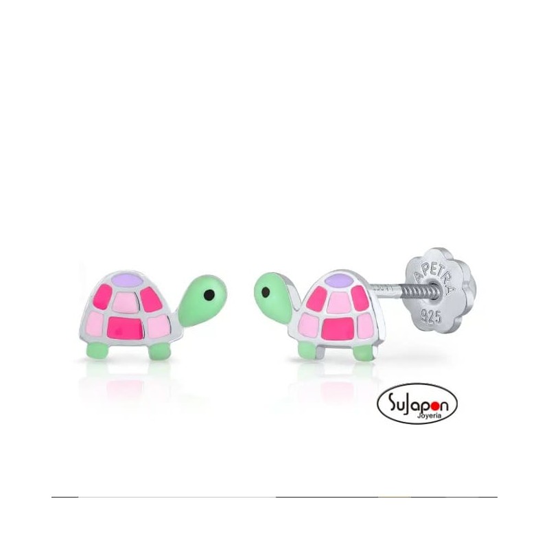 Pendientes Tortuga de La Petra