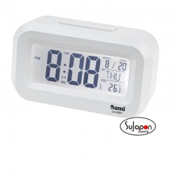 DESPERTADOR DIGITAL SAMI PEQUEÑO, 9 MELODIAS Y TEMPERATURA