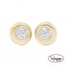 PENDIENTES ORO DONUT 7 mm