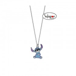 COLLAR DISNEY DE PLATA DE STITCH