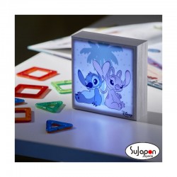 LUZ NOCTURNA INFANTIL STITCH Y ANGEL