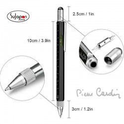 BOLIGRAFO PIERRE CARDIN CON MEDIDOR Y NIVEL