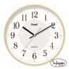 RELOJ DE PARED SILENCIOSO SAMI 30CM COLOR PINO