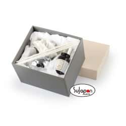 PERFUMADOR CERÁMICO REDONDO CON FLORES