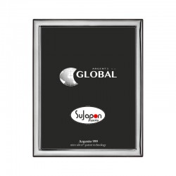 Marco de foto de plata caña...