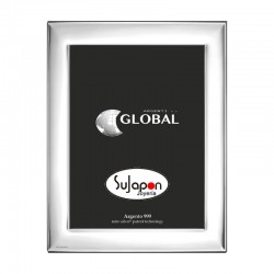 Marco de foto de plata caña...