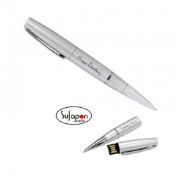 BOLIGRAFO PIERRE CARDIN CON USB PLATEADO