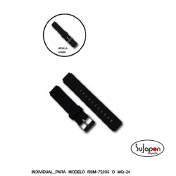 CORREA TPU HEBILLA ACERO COMPATIBLE CON CASIO MQ-24