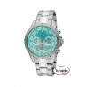 Reloj Nowley para hombre con crono de acero Hot, esfera verde