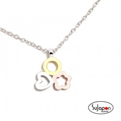 COLLAR PLATA TRIO ICONOS ANITA DE AGATHA RUIZ DE LA PRADA