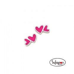 PENDIENTES CORAZONES AGATHITAS DE AGATHA RUIZ DE LA PRADA