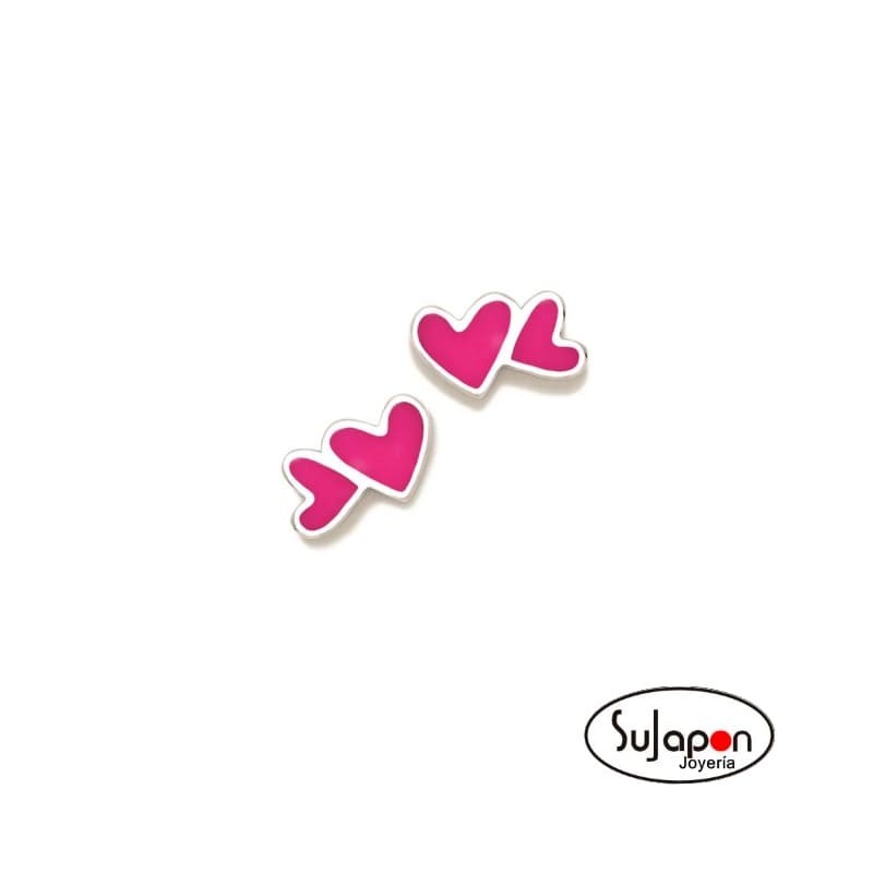 PENDIENTES CORAZONES AGATHITAS DE AGATHA RUIZ DE LA PRADA