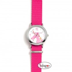 RELOJ PEQUEÑO STRAP UNICORNIO FUCSIA DE AGATHA RUIZ DE LA PRADA