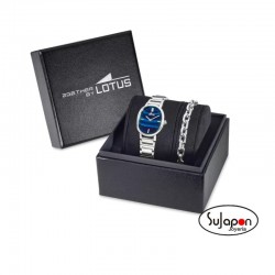 RELOJ DE MUJER LOTUS 2GETHER 19012/3 CON ESFERA AZUL+PULSERA REGALO