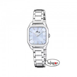 RELOJ LOTUS 2GETHER 19020/3 AZUL DE ACERO , MUJER+PULSERA REGALO