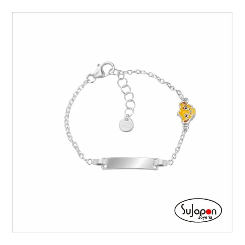 PULSERA TIPO ESCLAVA DISNEY DE PLATA DE SIMBA