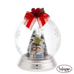 BOLA DE CRISTAL NACIMIENTO CON LUZ