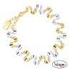PULSERA PLATA BICOLOR NEW ESES PERTEGAZ