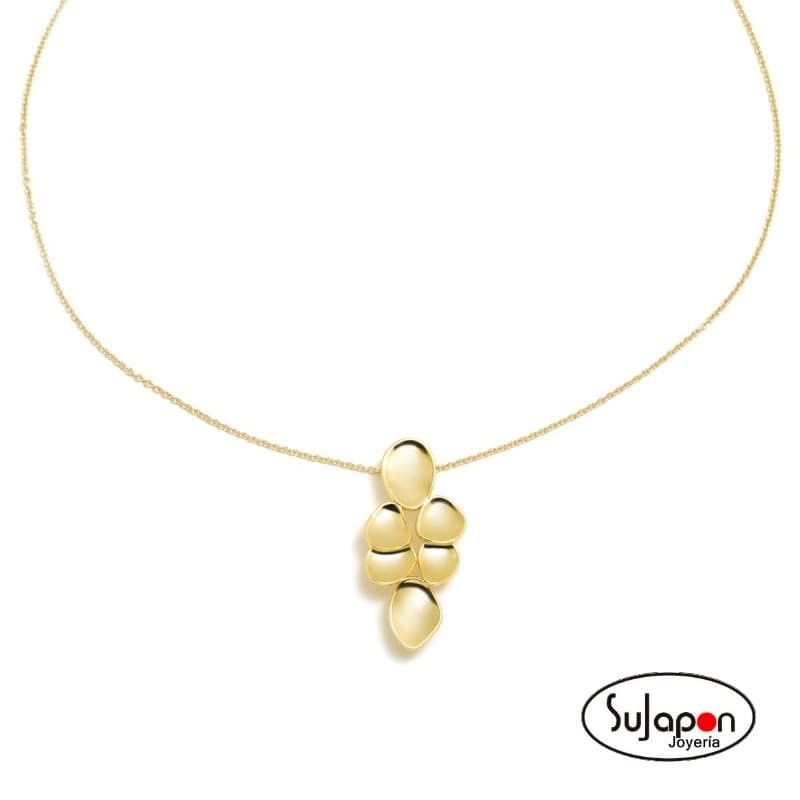 COLLAR PLATA CHAPADA ROCIO VENDIMIA PERTEGAZ