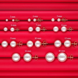 PENDIENTES PLATA CON PERLA 5MM. MAJORICA