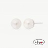 PENDIENTES PLATA CON PERLA 7 MM. MAJORICA